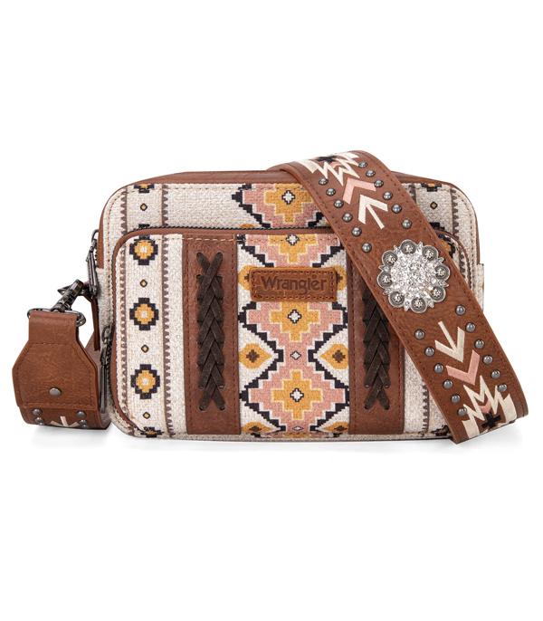Wrangler Aztec Crossbody Bag