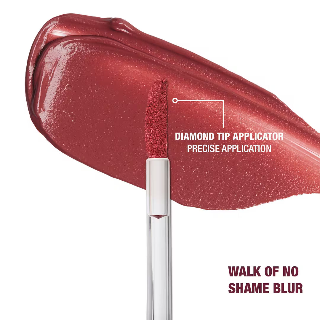 Charlotte Tilbury Airbrush Flawless Matte Lip Blur Liquid Lipstick Walk of No Shame Blur