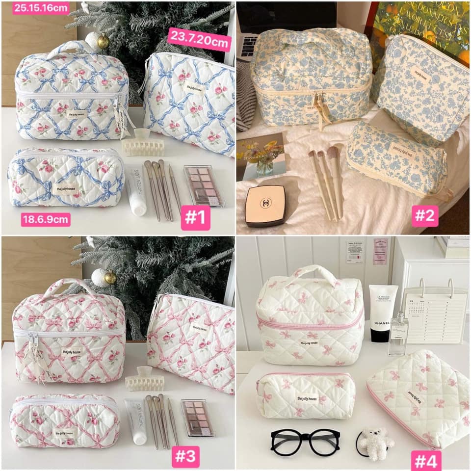 Makeup Bag Set