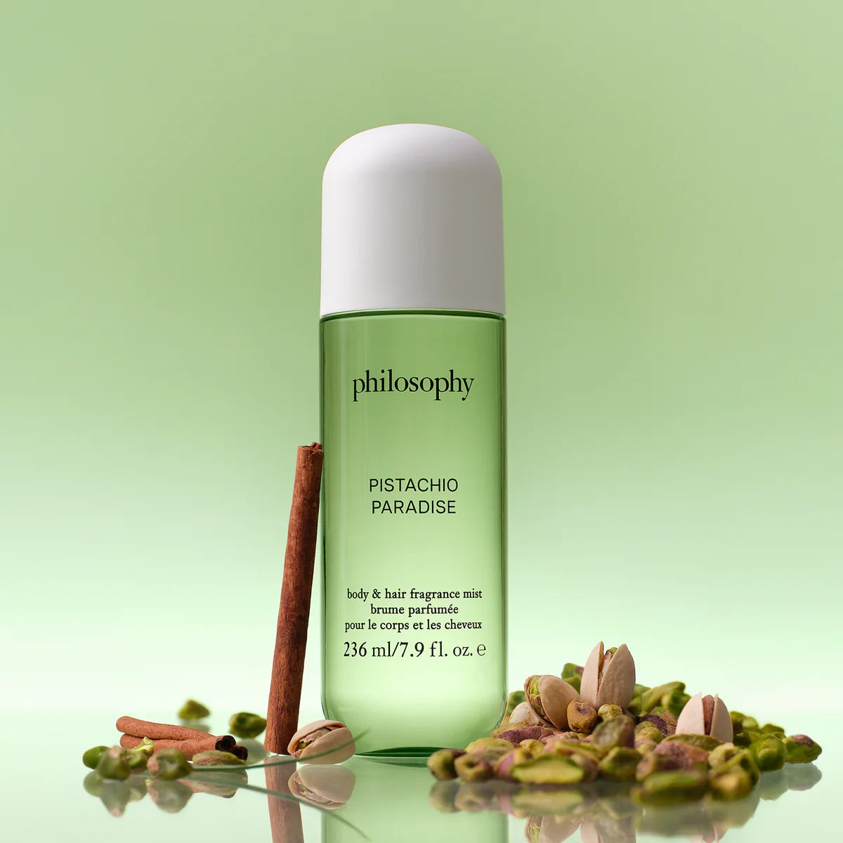 philosophy pistachio paradise body & hair fragrance mist