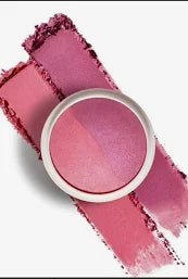 DIBS Duet Baked Blush 3-in-1 Blush, Highlighter + Topper
