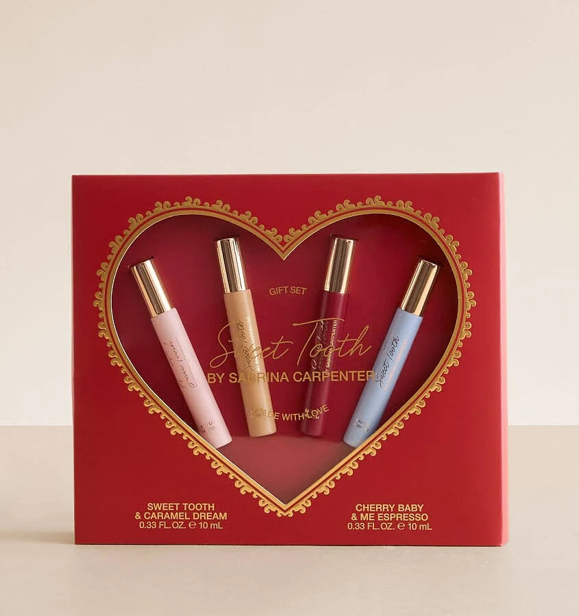 4 Pack Sweet Tooth Eau de Parfum Set Sabrina Carpenter