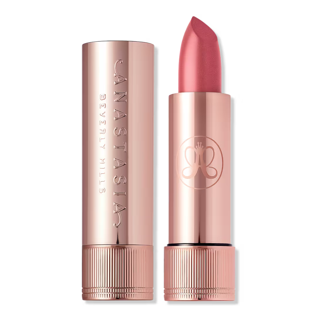 Anastasia Beverly Hills   Full-Pigment Matte & Satin Velvet Lipstick Rose Dream