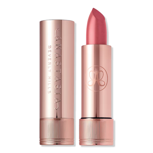 Anastasia Beverly Hills   Full-Pigment Matte & Satin Velvet Lipstick Rose Dream