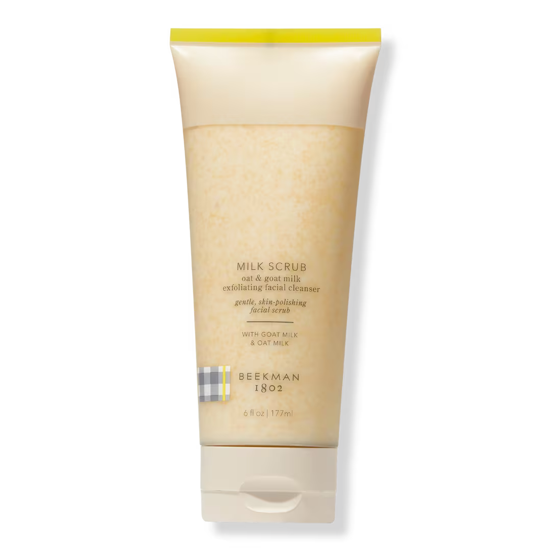 Beekman 1802 Milk Scrub Oat and Goat Milk Exfoliating Facial Cleanser
