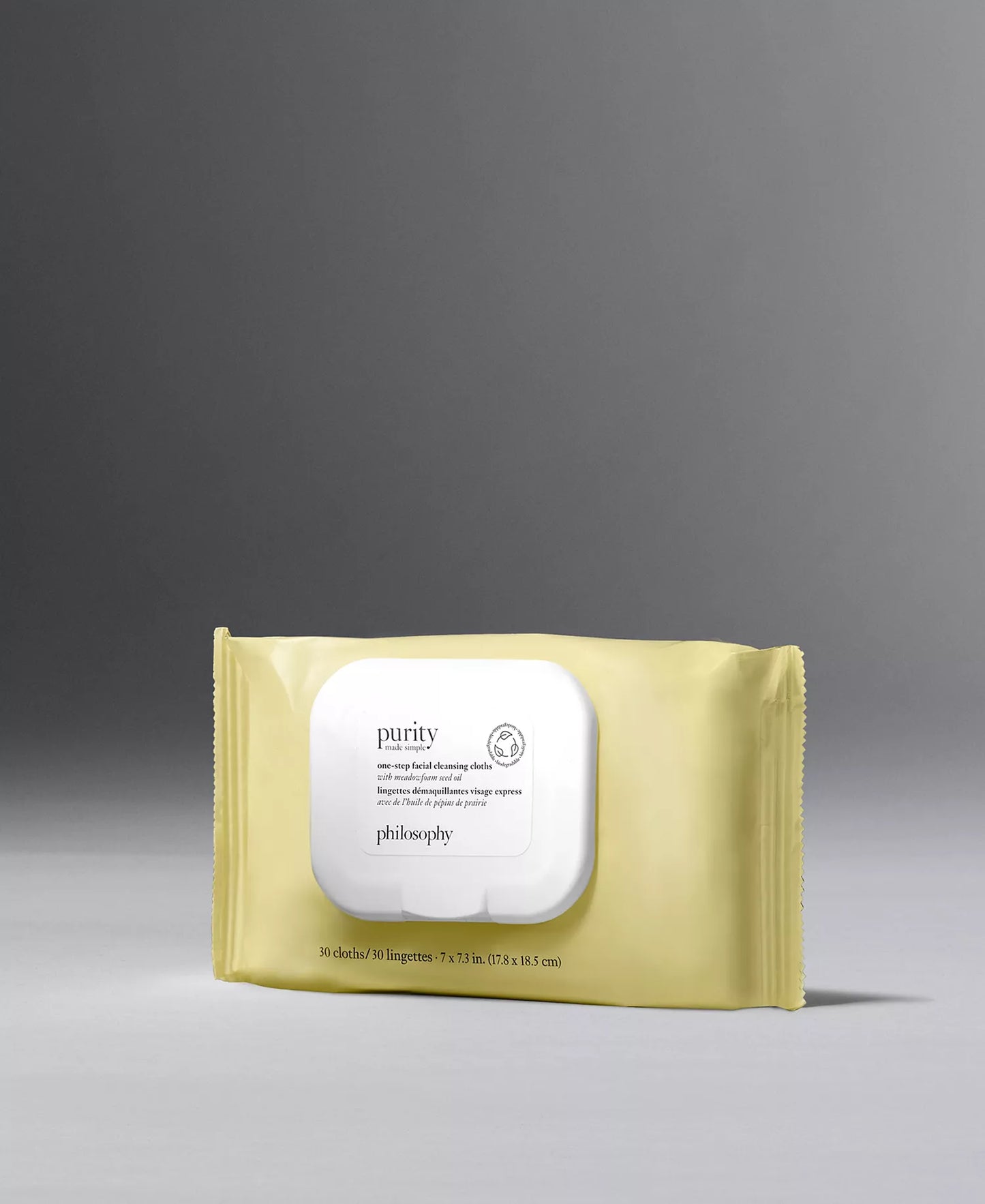 philosophy purity made simple  one-step facial cleansing cloths 30 pack