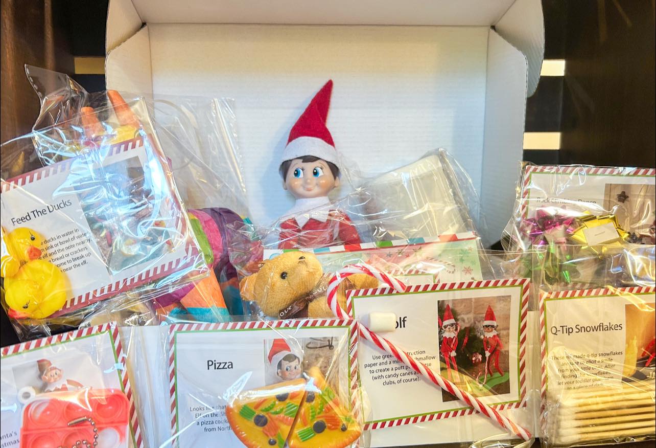 24-Day Christmas Elf Advent Calendar Kit