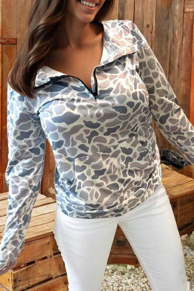 Camo Pullover