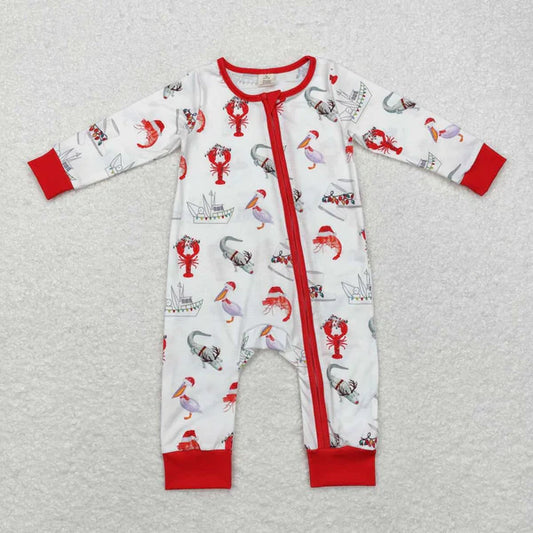 Cajun Christmas Bamboo Onesie