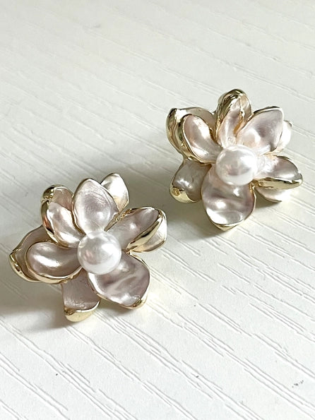 Louisiana Southern Magnolia Earrings
