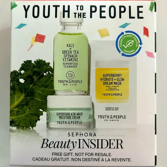 Sephora Beauty Insider Youth to the People Skincare Trio Set