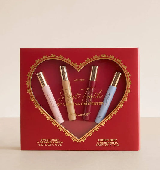 4 Pack Sweet Tooth Eau de Parfum Set Sabrina Carpenter